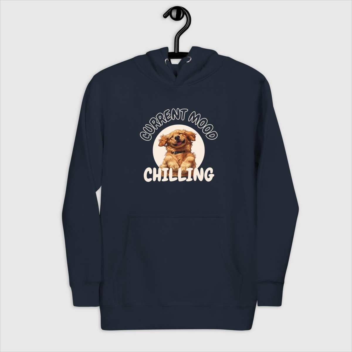 Chilling Golden Retriever Hoodie for Women - Funny Nikko