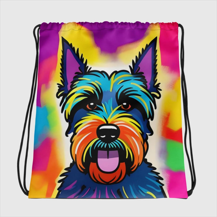 Colorful Cheeky Scottie String Bag - Funny Nikko