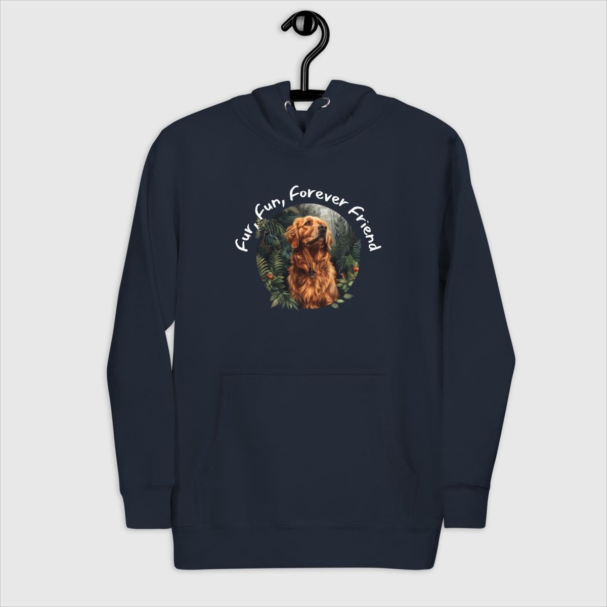 "Forever Friend" Golden Hoodie for Women - Funny Nikko