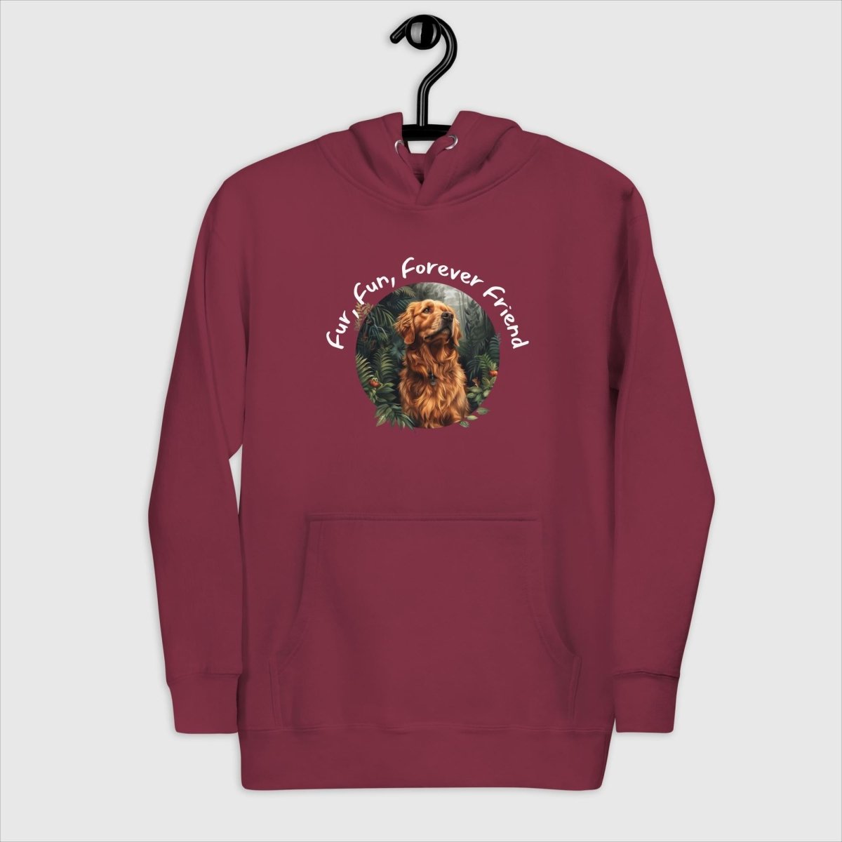 "Forever Friend" Golden Hoodie for Women - Funny Nikko