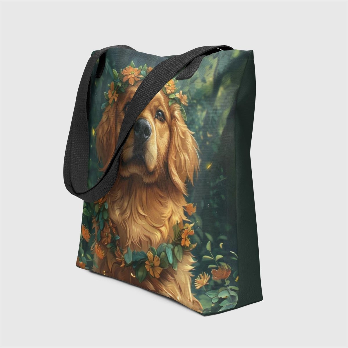 Golden Retriever Goddess Tote Bag - Funny Nikko