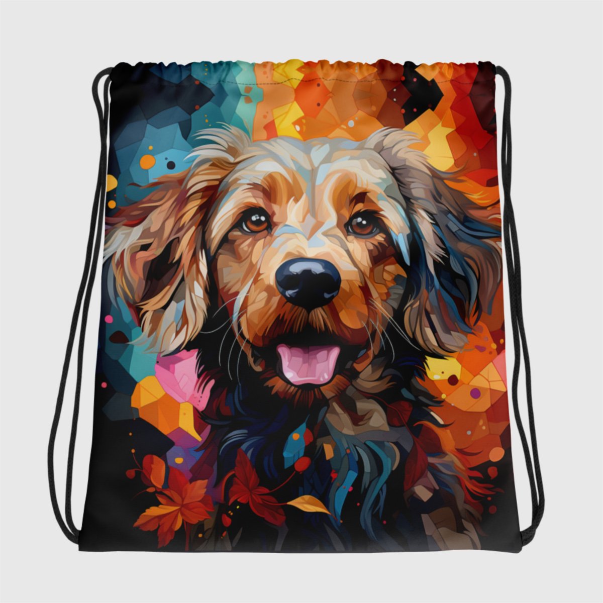 Goldendoodle String Bag - Funny Nikko