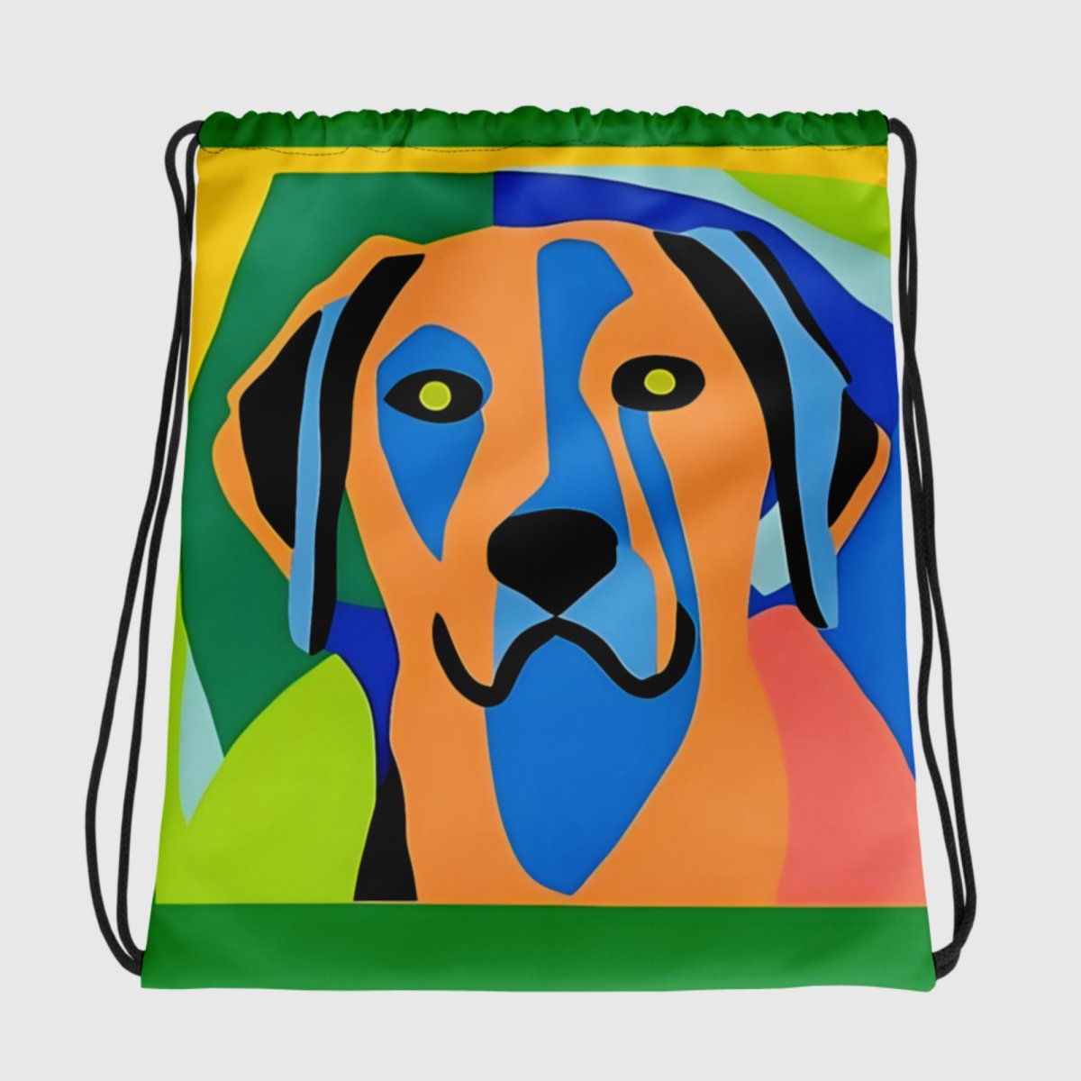 Modern Lab Portrait String bag - Funny Nikko