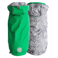 Reversible Elasto - Fit Raincoat - Green - Funny Nikko