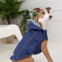 Reversible Elasto - Fit Raincoat - Navy - Funny Nikko