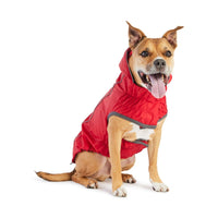 Reversible Elasto - Fit Raincoat - Red/Red - Funny Nikko