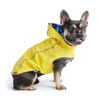 Reversible Elasto - Fit Raincoat - Yellow/Blue - Funny Nikko