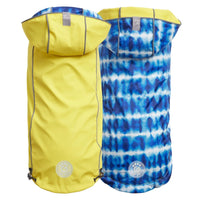 Reversible Elasto - Fit Raincoat - Yellow/Blue - Funny Nikko