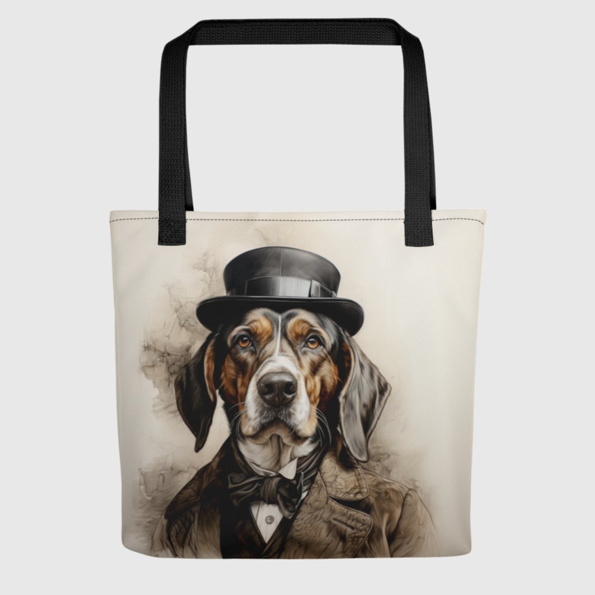 1910's Beagle Portrait Tote Bag - Funny Nikko