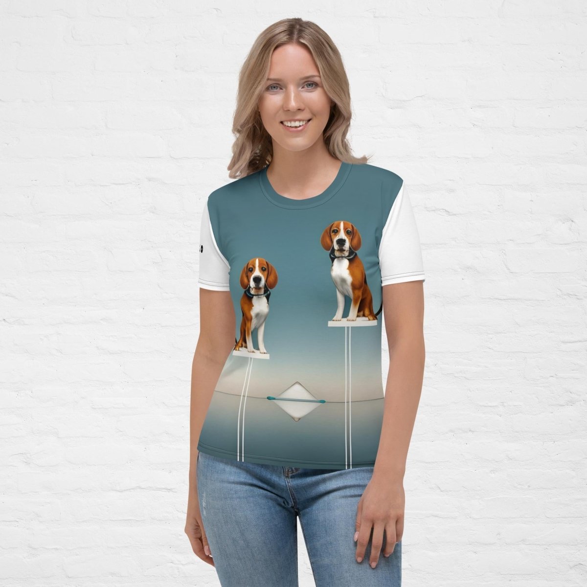 2 Beagles Tee - Funny Nikko