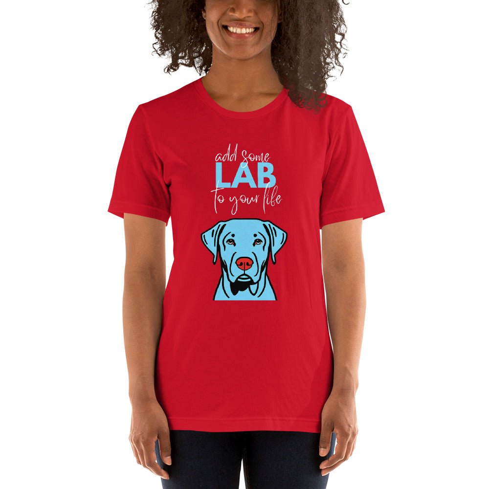 Add Some Lab Tee - Funny Nikko