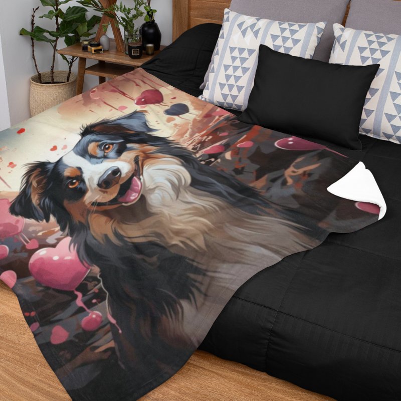 Aussie Mountain Love Throw Blanket - Funny Nikko