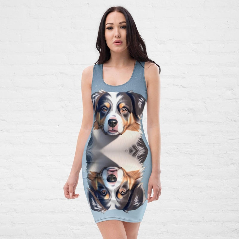 Australian Shepherd Dress - Funny Nikko