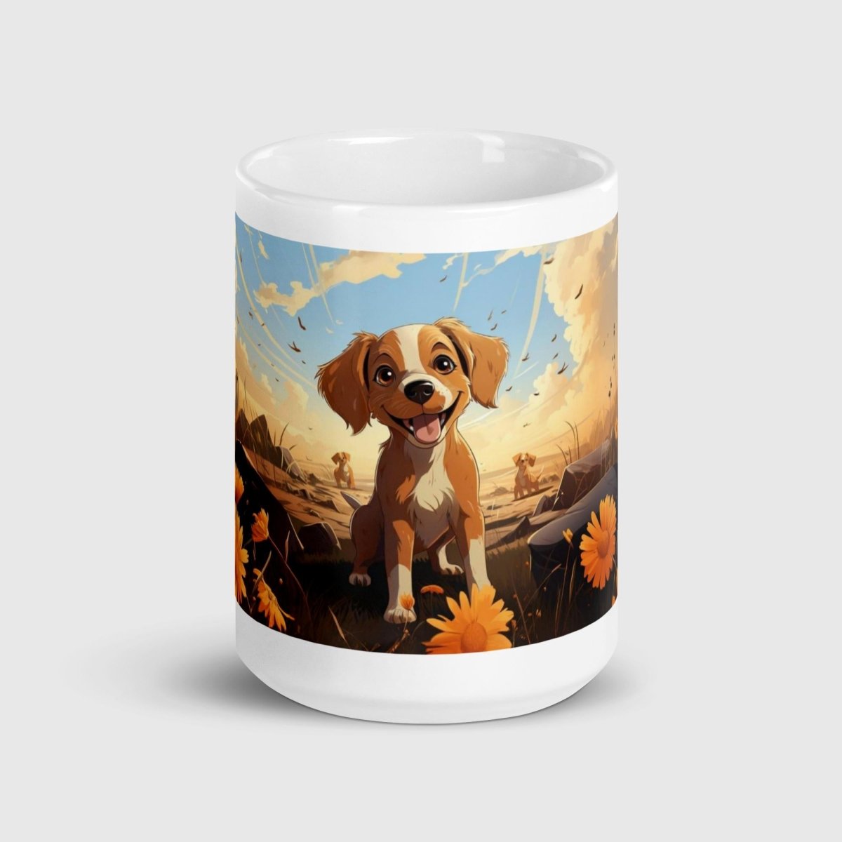 Beagle & Sunshines Mug - Funny Nikko