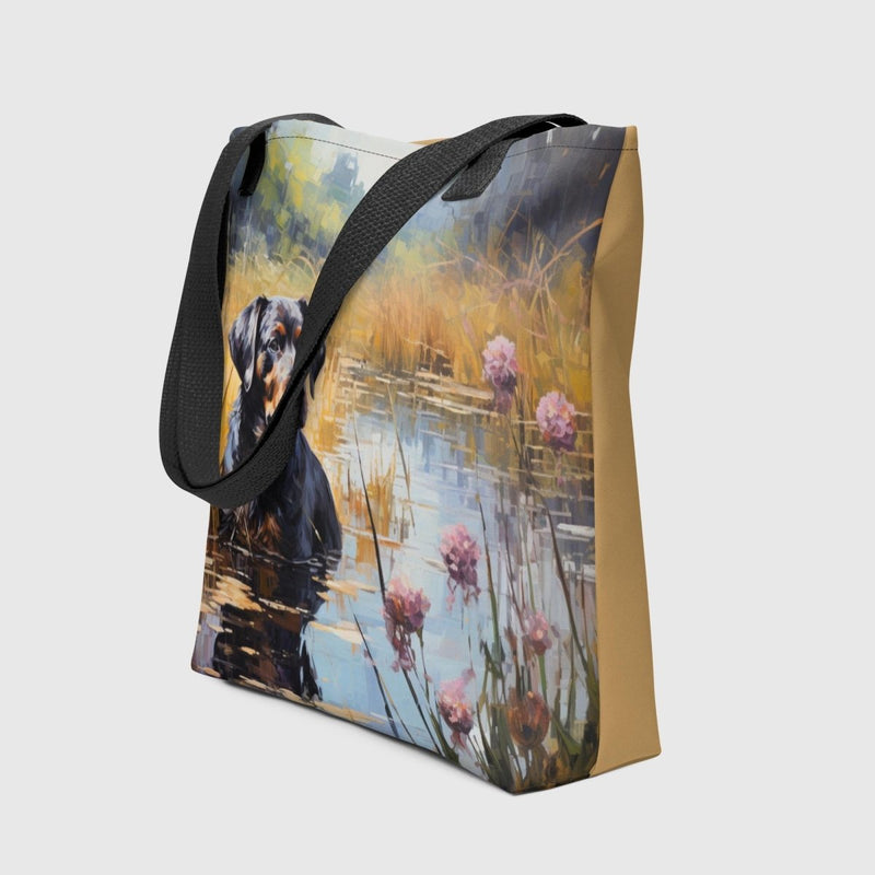 Beautiful Swamp Lab Tote bag - Funny Nikko