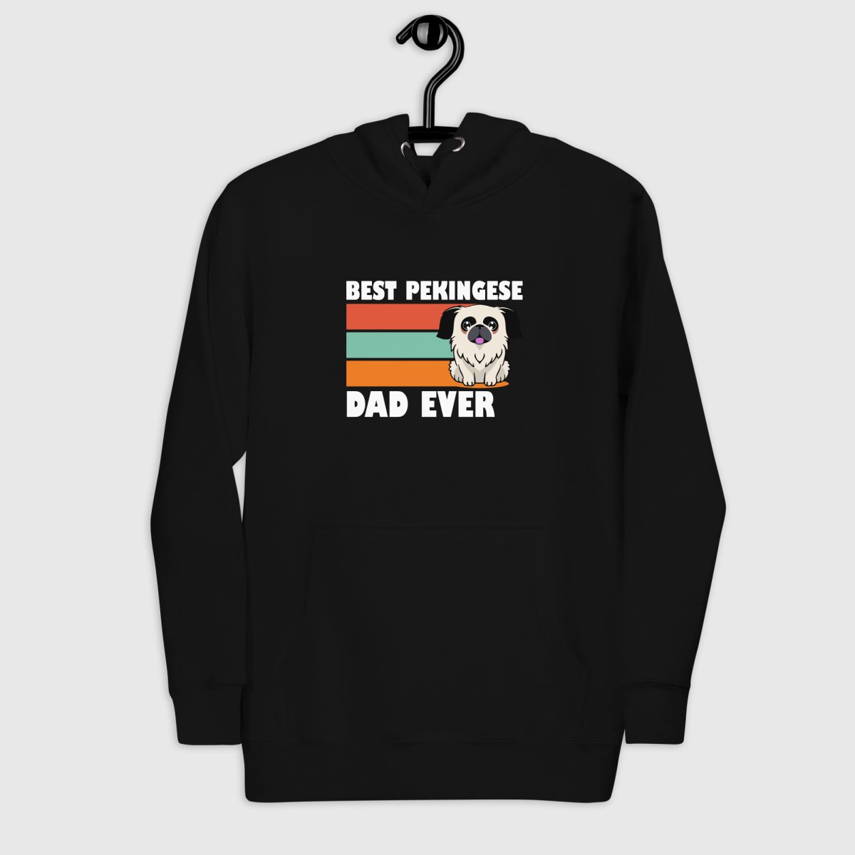 Best Pekingese Dad Hoodie - Funny Nikko