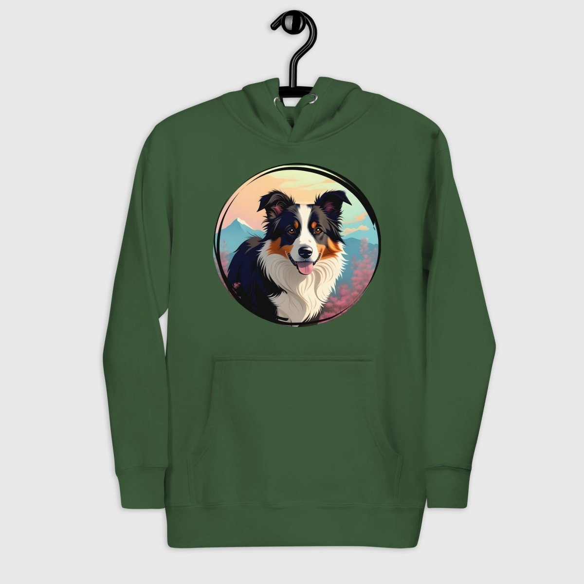 Border Collie Woman Hoodie - Funny Nikko