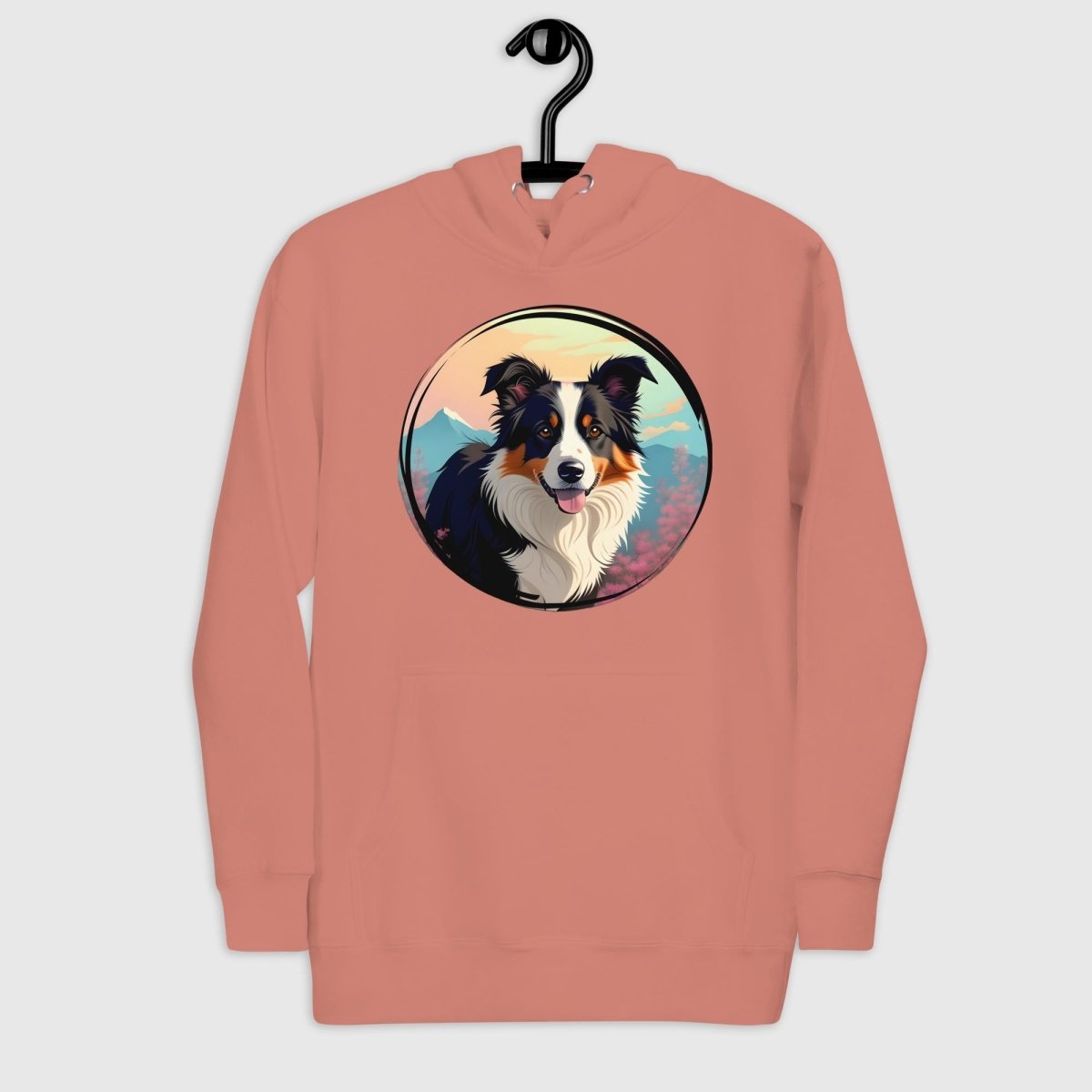 Border Collie Woman Hoodie - Funny Nikko