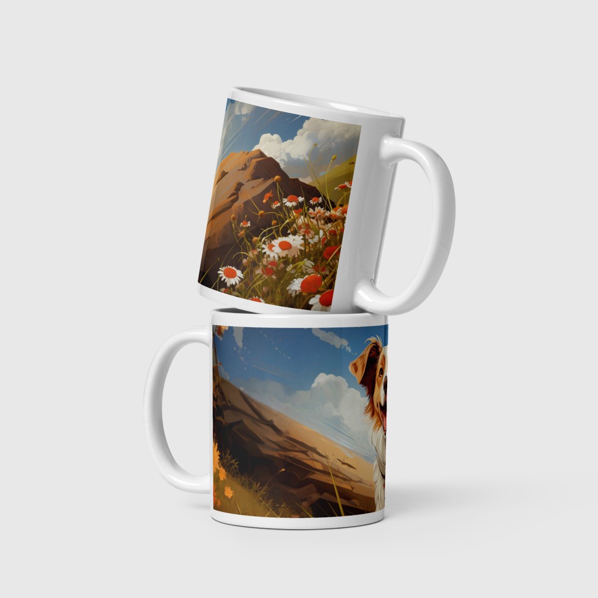 Border Morning Mug - Funny Nikko