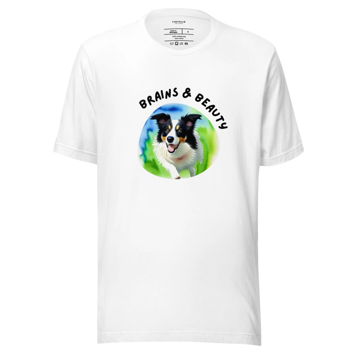 Brains & Beauty Staple T-Shirt - Funny Nikko