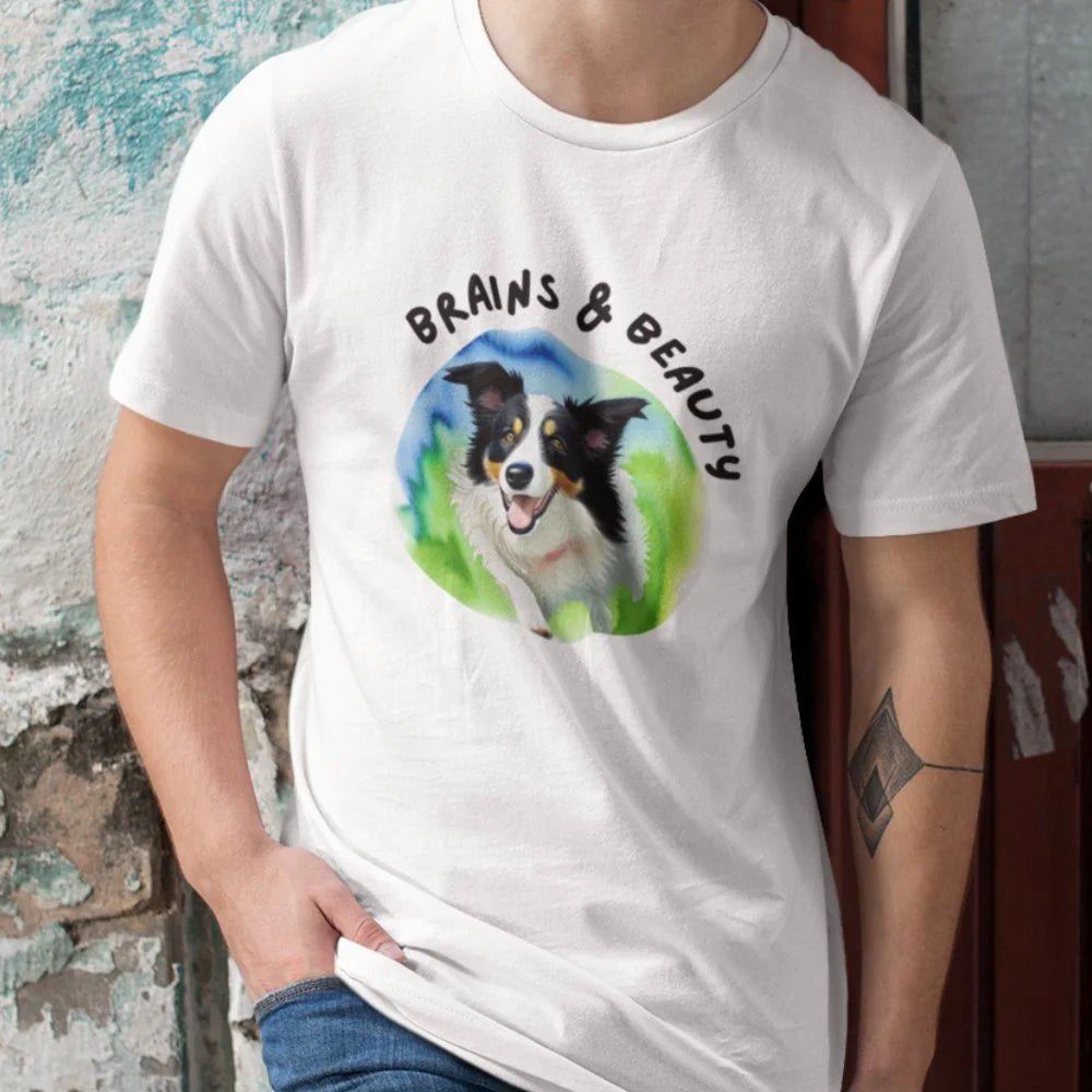 Brains & Beauty Staple T-Shirt - Funny Nikko