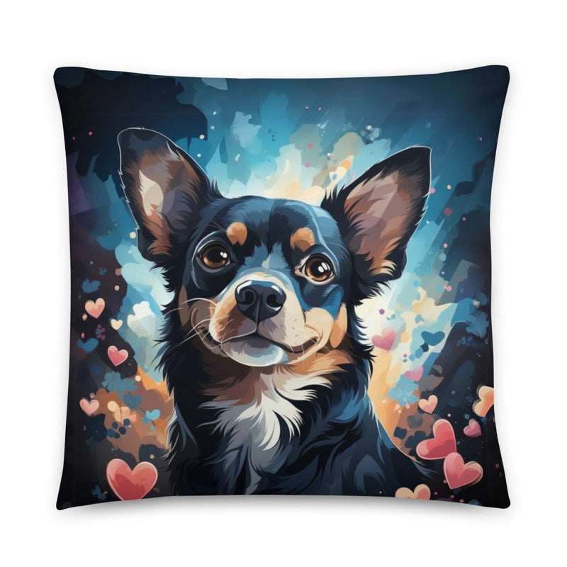 Chihuahua Mystique Story Throw Pillow - Funny Nikko