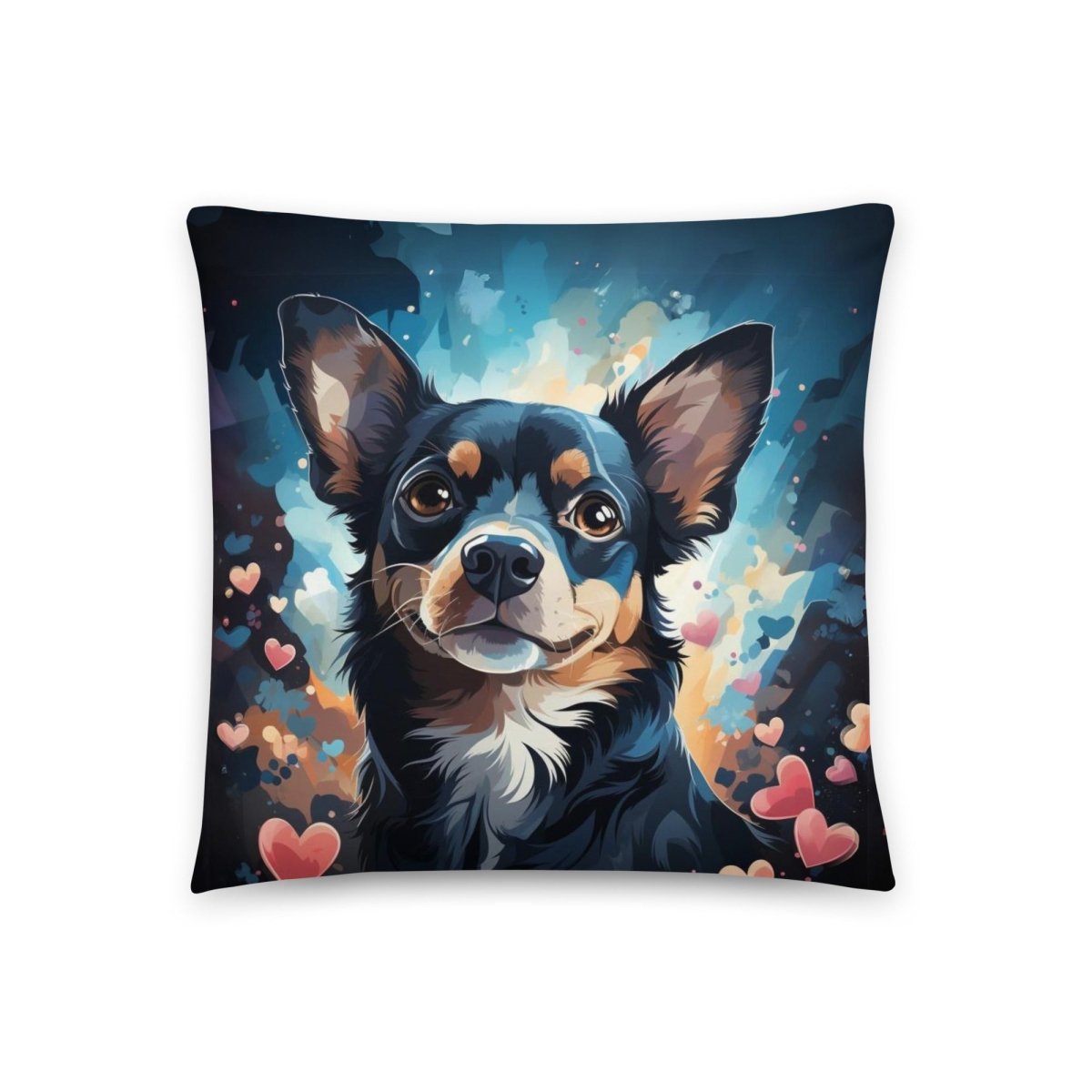 Chihuahua Mystique Story Throw Pillow - Funny Nikko