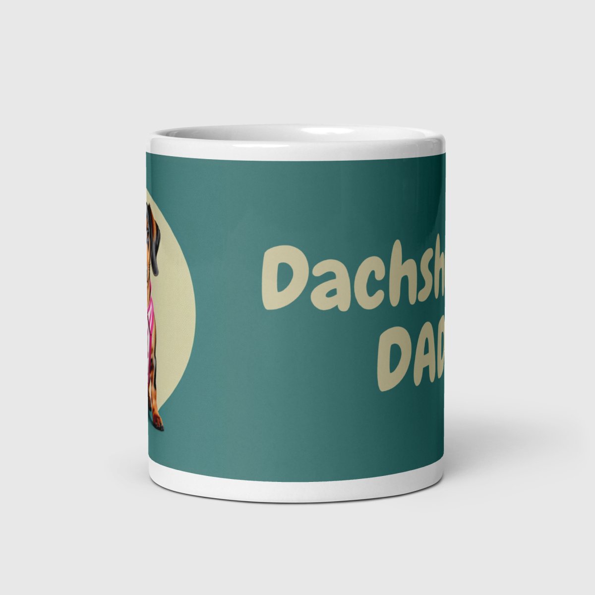 Dachshund Dad Mug - Funny Nikko