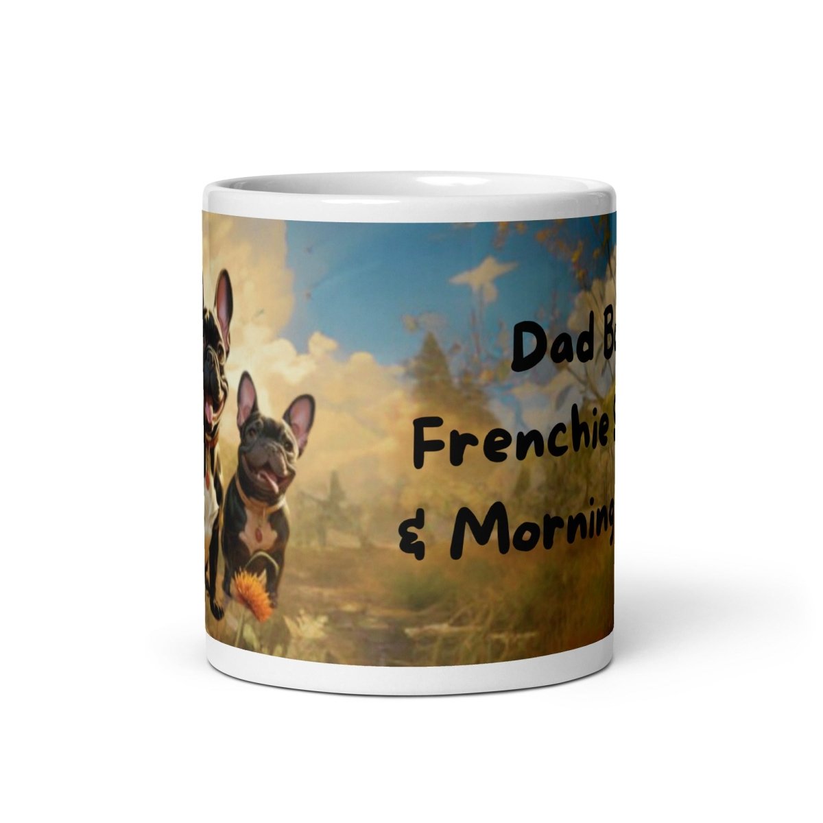 Dad Bod, Frenchie Squad Mug - Funny Nikko