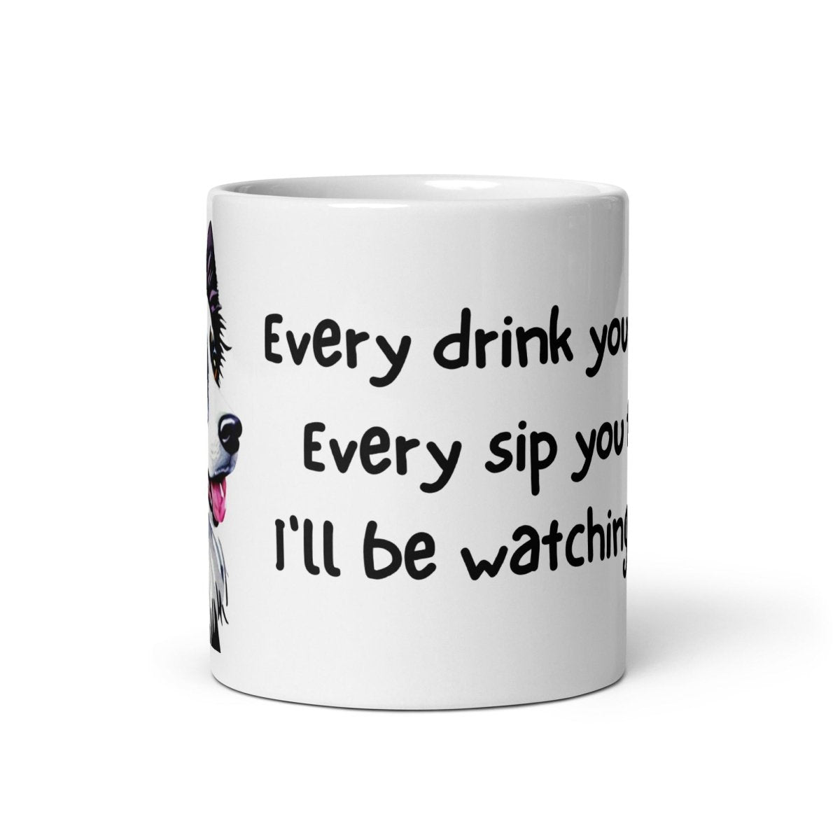 Every Sip Border Collie Mug - Funny Nikko