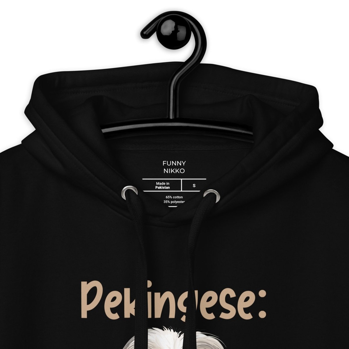 Fluffy Pekingese Hoodie - Funny Nikko