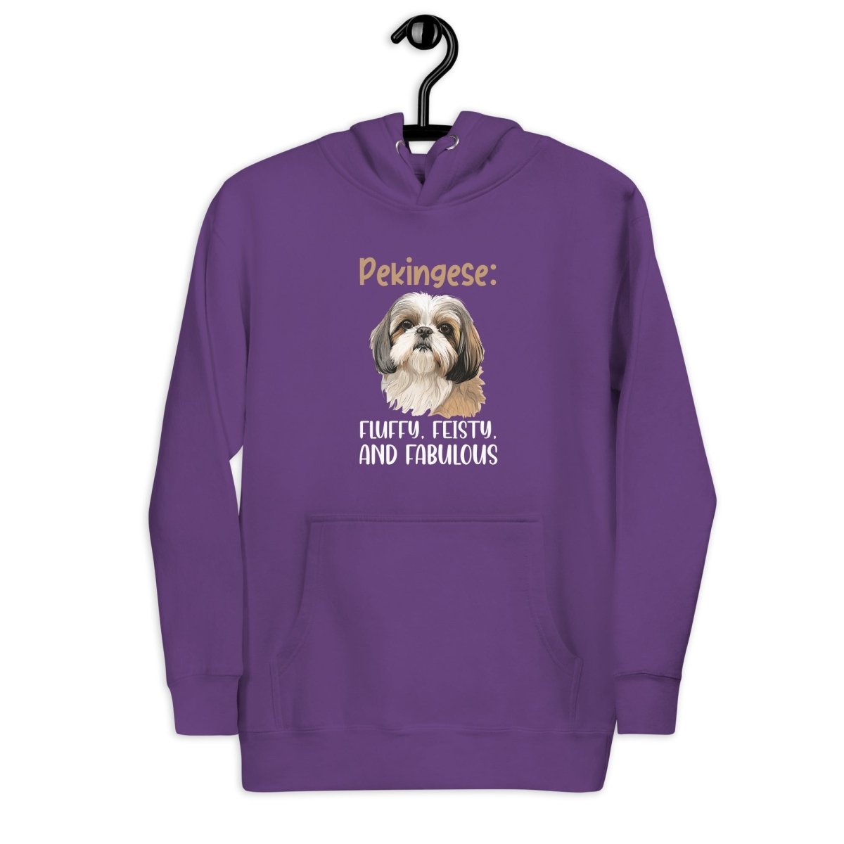 Fluffy Pekingese Hoodie - Funny Nikko