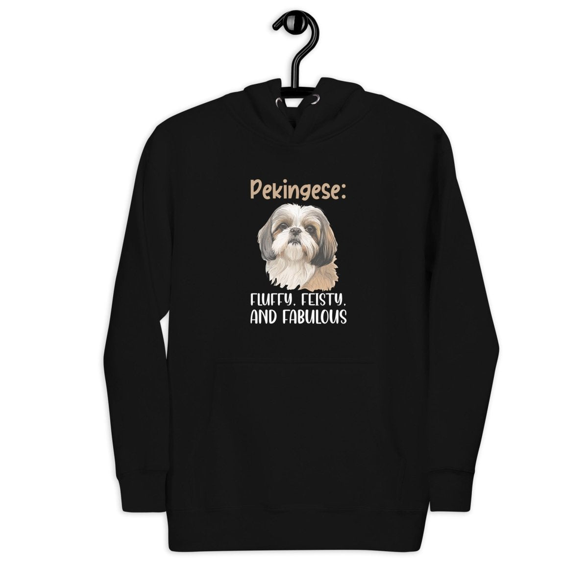 Fluffy Pekingese Hoodie - Funny Nikko