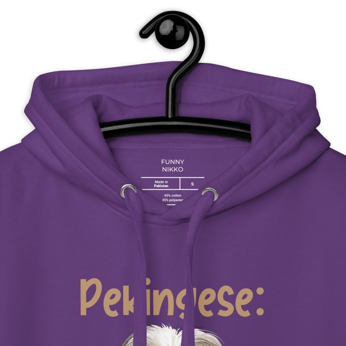 Fluffy Pekingese Hoodie - Funny Nikko