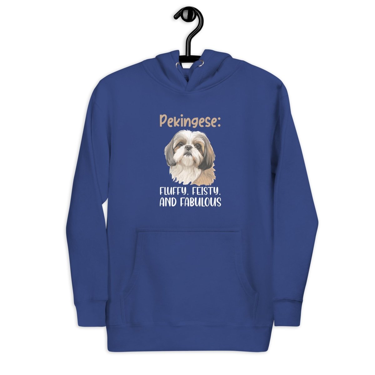 Fluffy Pekingese Hoodie - Funny Nikko