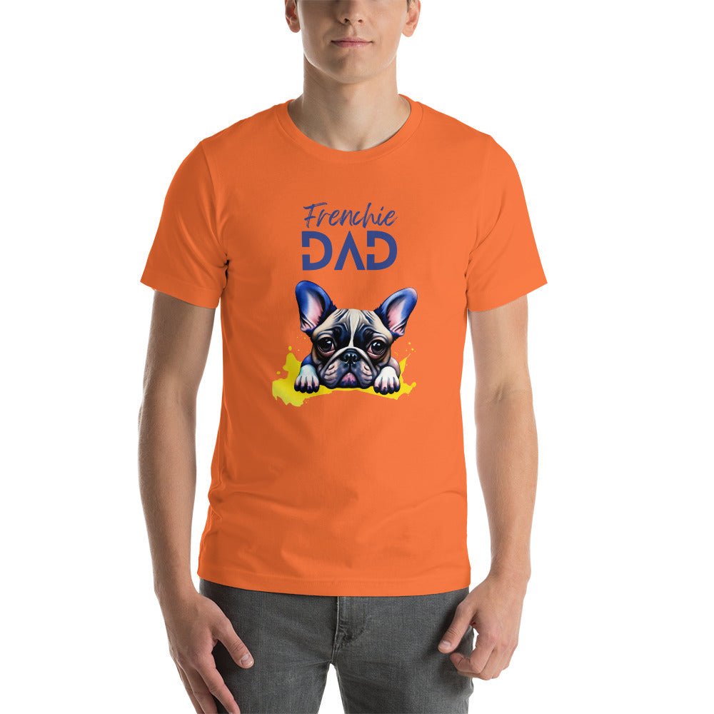 Frenchie Dad Tee - Funny Nikko