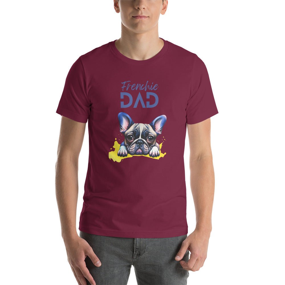 Frenchie Dad Tee - Funny Nikko