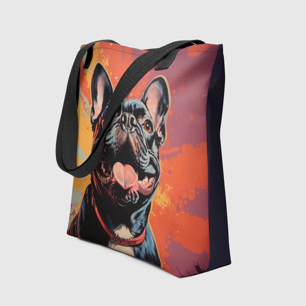 Frenchie Love n Kisses Tote Bag - Funny Nikko