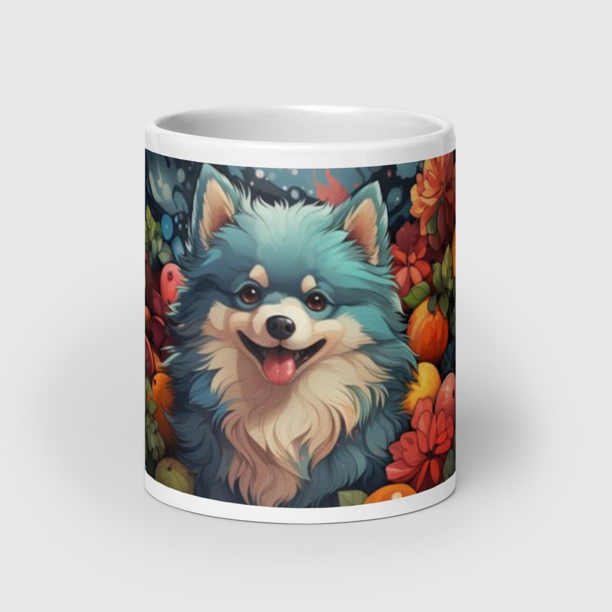 Fruity Pomeranian Mug - Funny Nikko