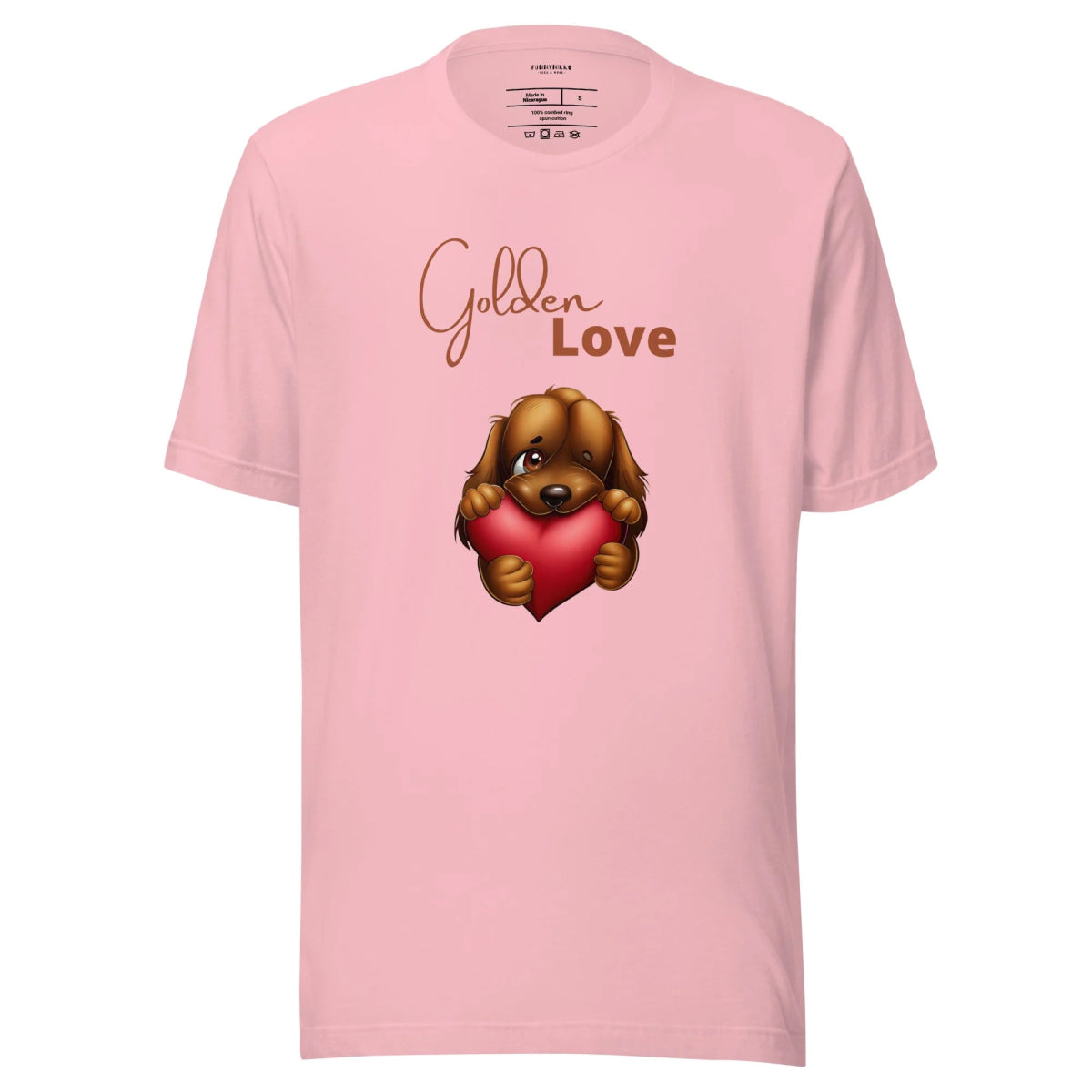 Golden Love Staple T-Shirt - Funny Nikko