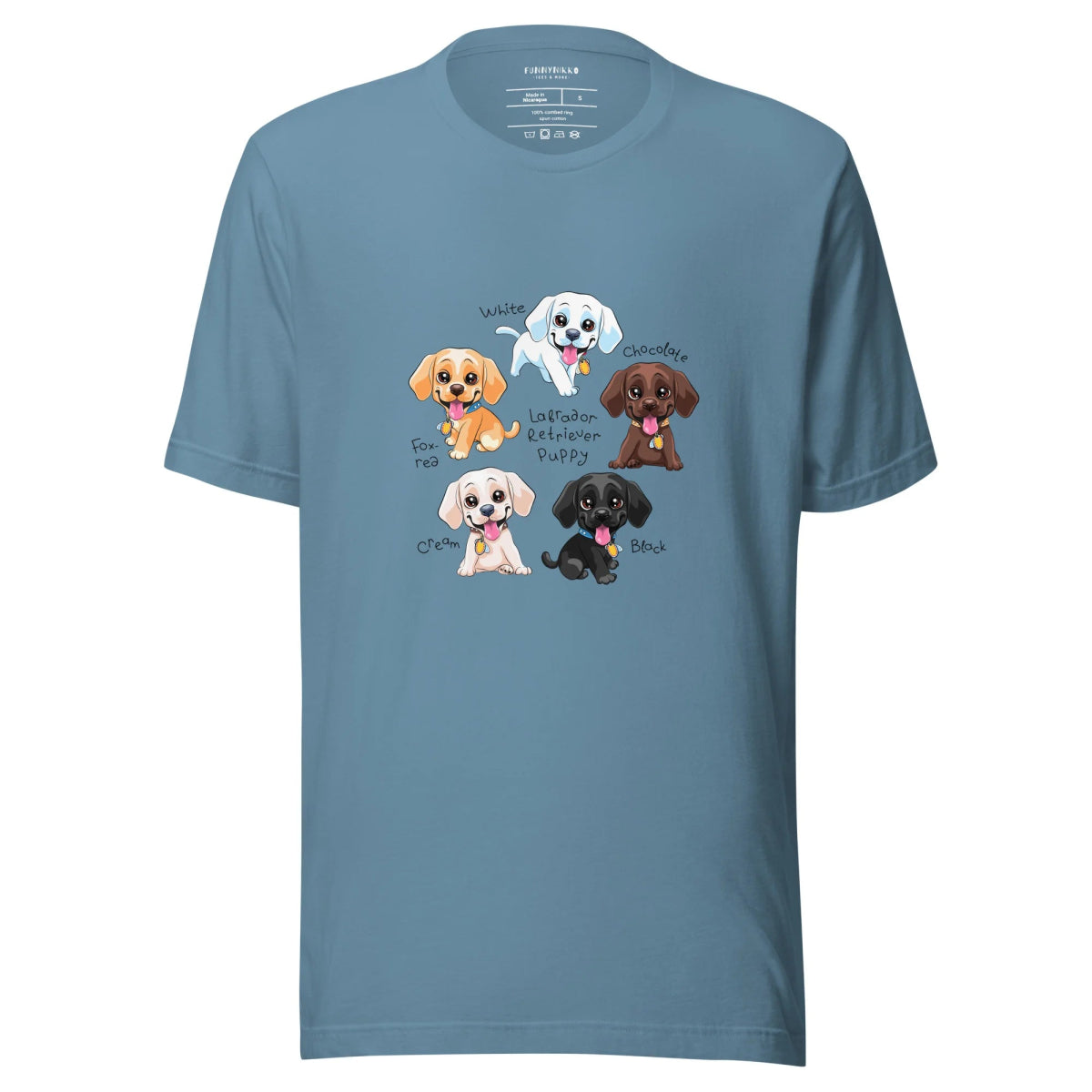 Golden Puppies Staple T-Shirt - Funny Nikko