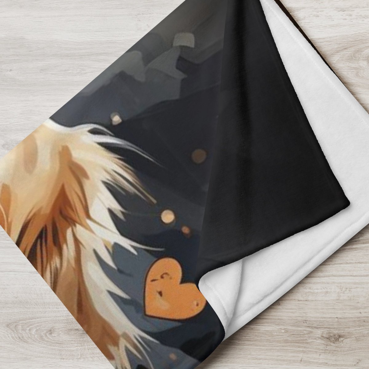 Golden Retriever Love Throw Blanket - Funny Nikko