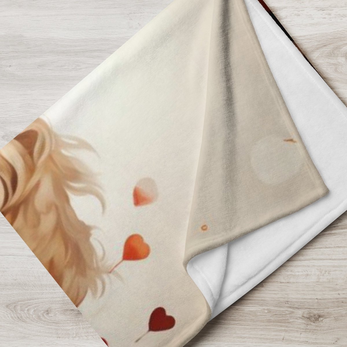 Goldendoodle Puppy Love Throw Blanket - Funny Nikko