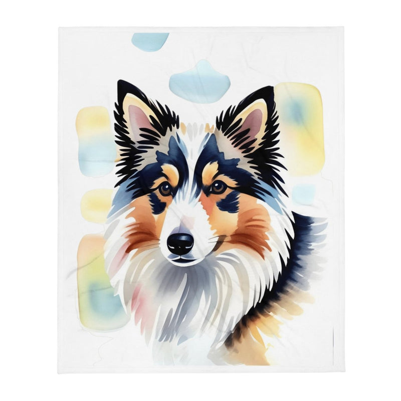 Gorgeous & Majestic Sheltie Throw Blanket - Funny Nikko