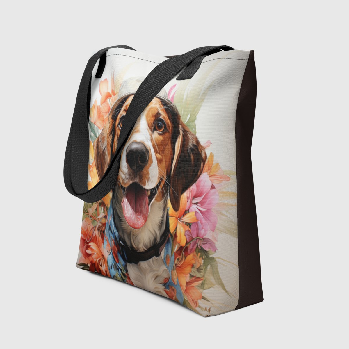 Hawaiian Beagle Tote Bag - Funny Nikko