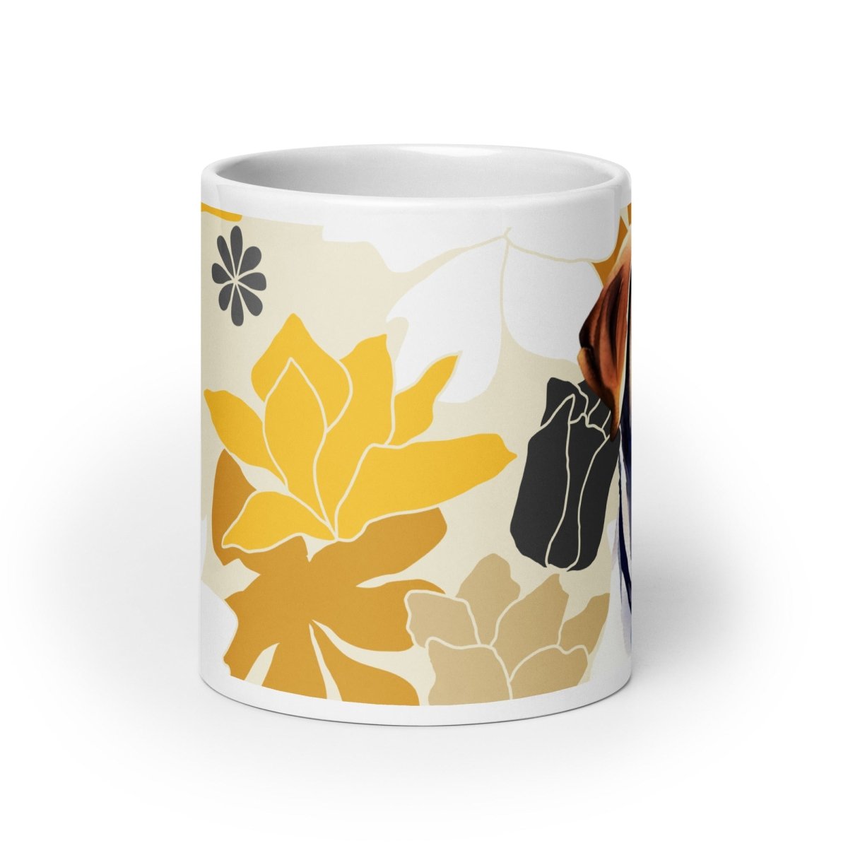 Lab in Autumn Mug - Funny Nikko