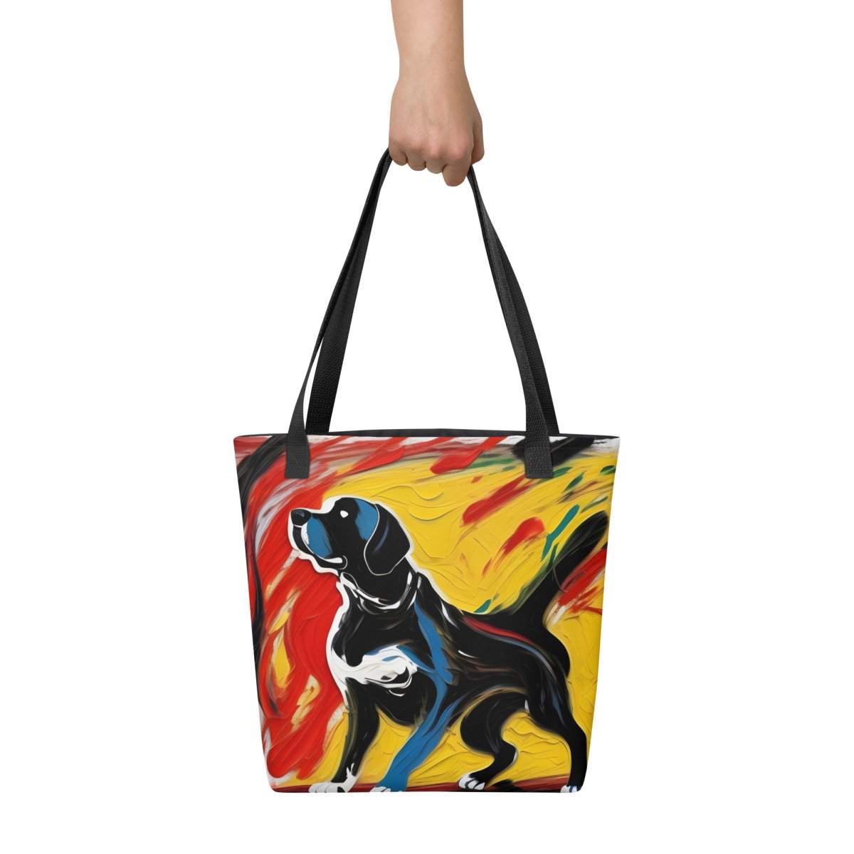 Lab Painting Tote bag - Funny Nikko