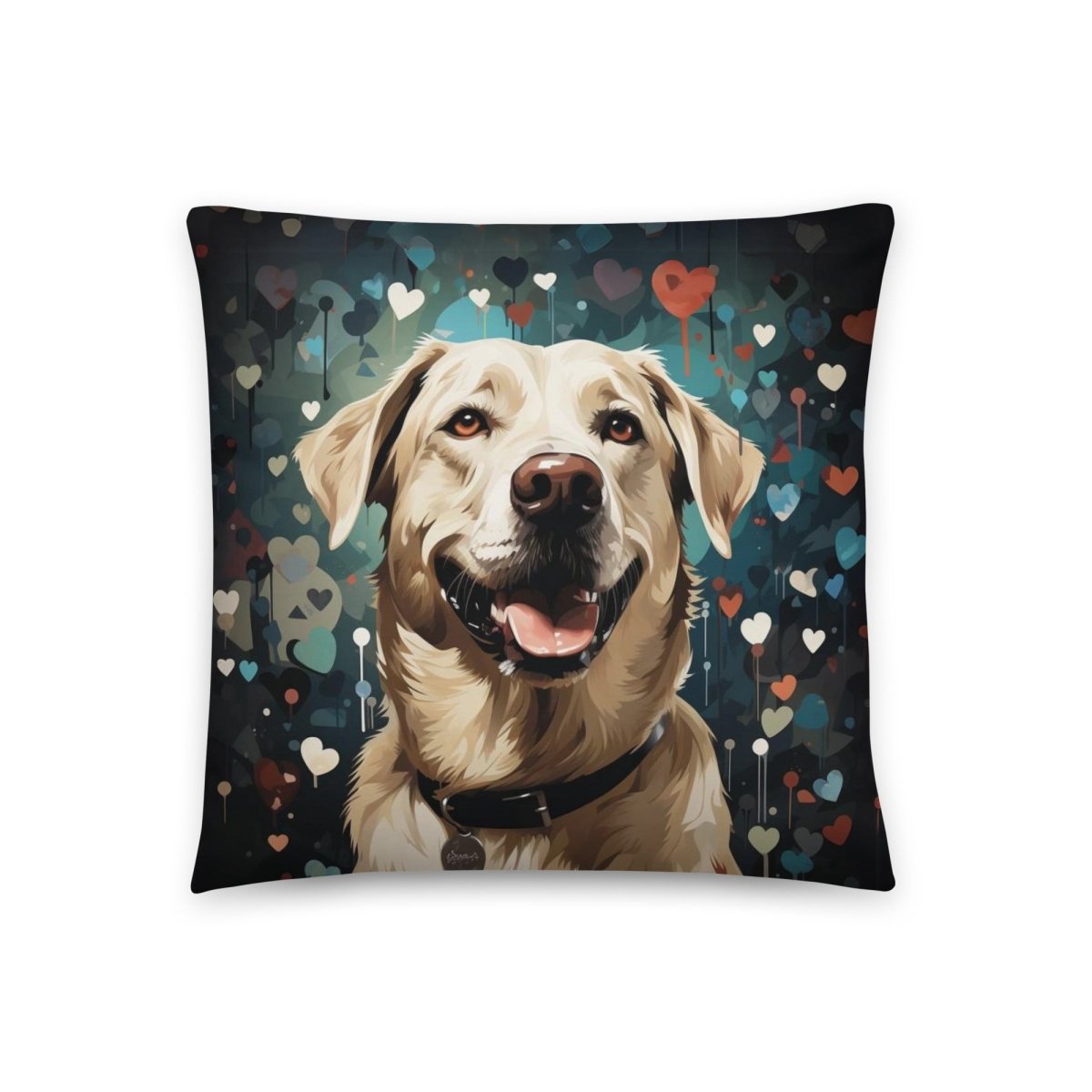 Labrador Love Throw Pillow - Funny Nikko