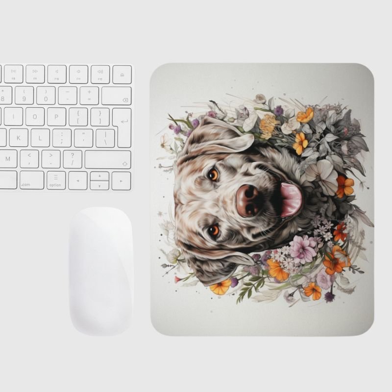 Labrador Sketch Mouse Pad - Funny Nikko