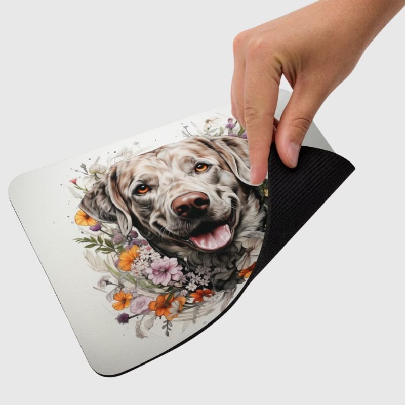 Labrador Sketch Mouse Pad - Funny Nikko